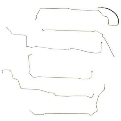 1994-95 Ford Mustang GT Fuel Line Kit Steel - ZGL9404OM
